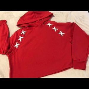 Eye Candy Crop Hoodie